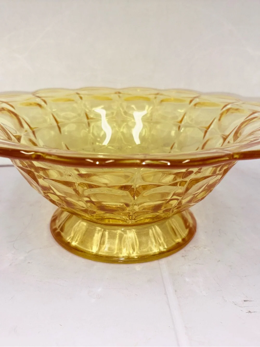 Vintage Depression Glass Bowl